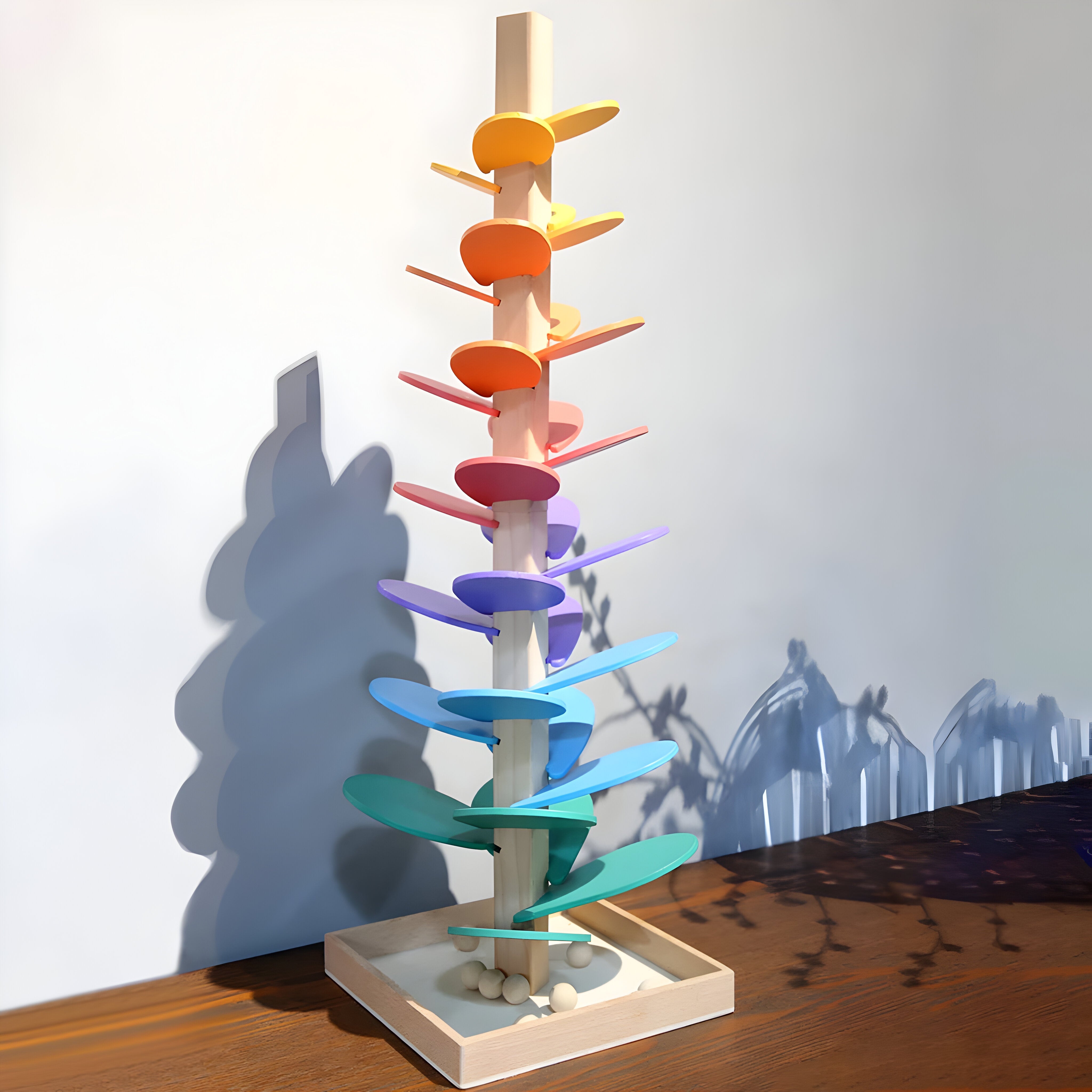 Kulodrom Drewniany | Montessori Zabawka-Toy-Polizatto