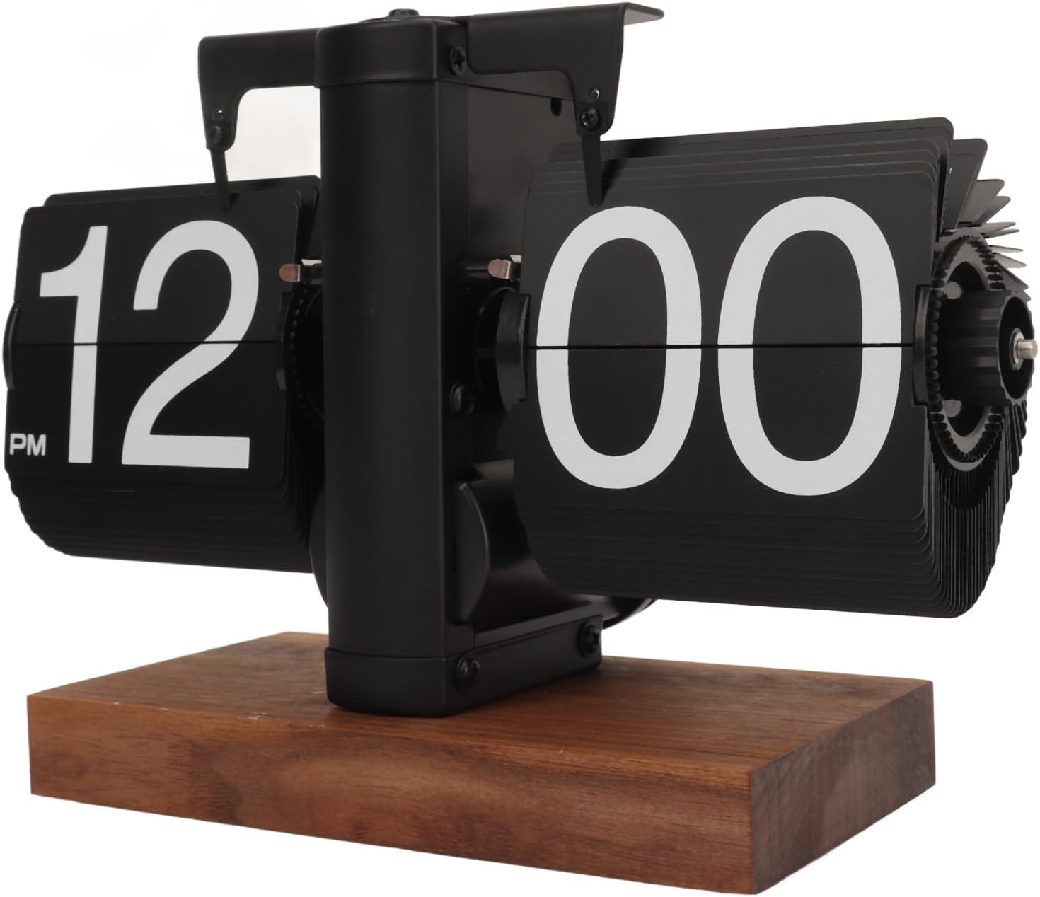 Zegar Klapkowy Biurkowy | Zegar Loft Mechaniczny-Desk Clock-Polizatto