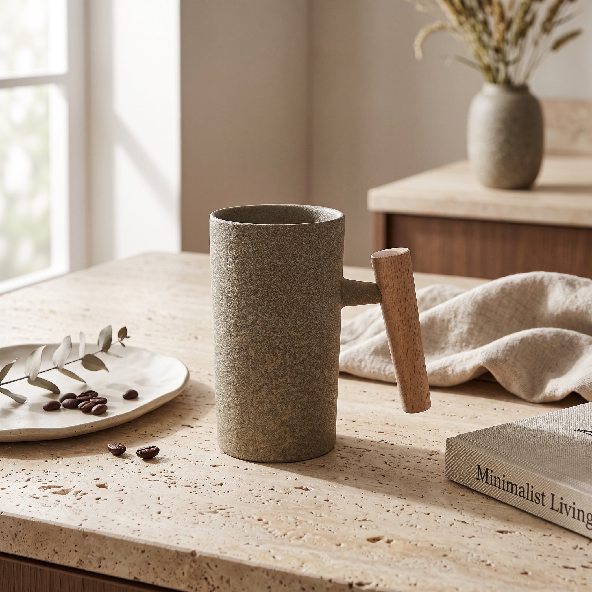 Nowoczesny Ręcznie Wykonany Ceramiczny Kubek | Ceramiko
