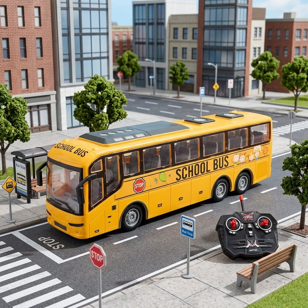 Zdalnie Sterowany Autobus Turystyczny dla Dzieci | Jasnika