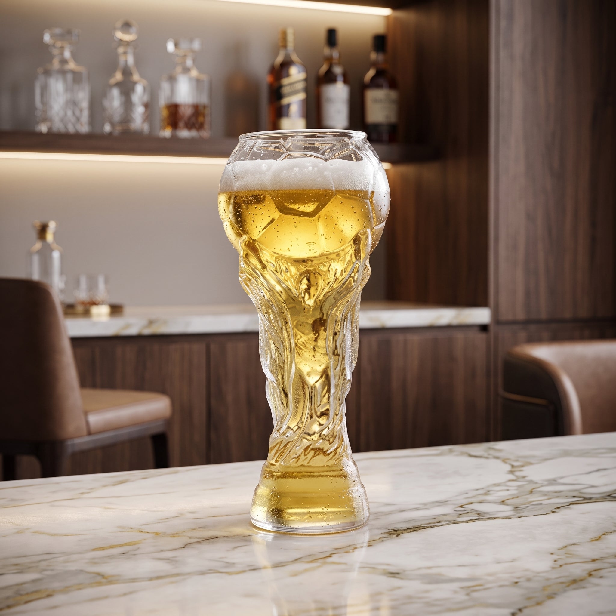 Szklanka Piłkarski Puchar do Piwa | KibicGlass