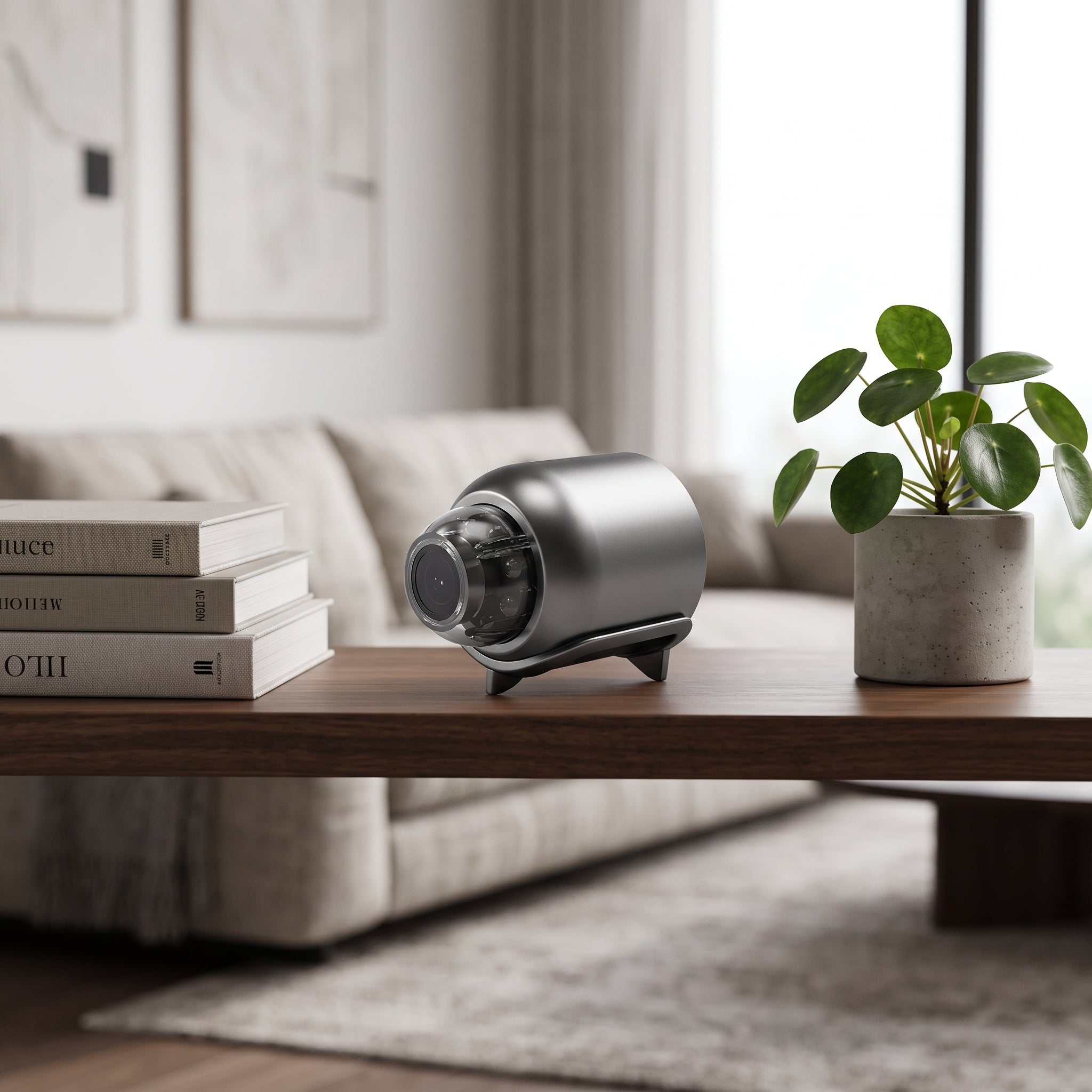 Mini Kamera WiFi Z Detekcją Ruchu I Noktowizją | Dyskretix