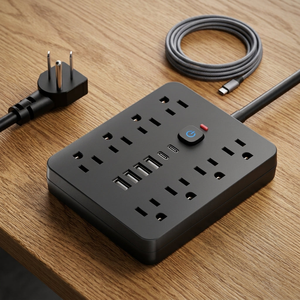 Listwa Zasilająca z Gniazdami USB Type-C | Zasilnik