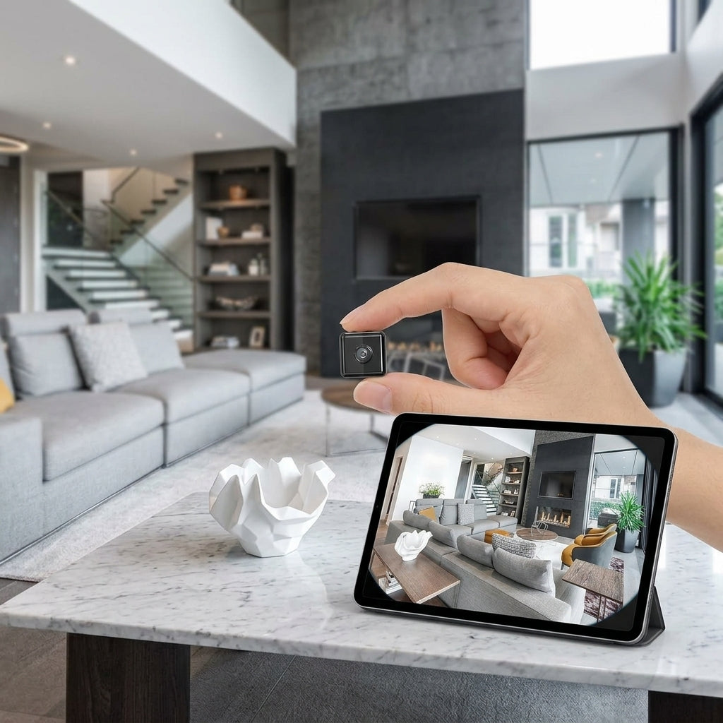 Bezprzewodowa kamera WiFi 1080P z aplikacją mobilną i zapisem na karcie SD | Lumistara