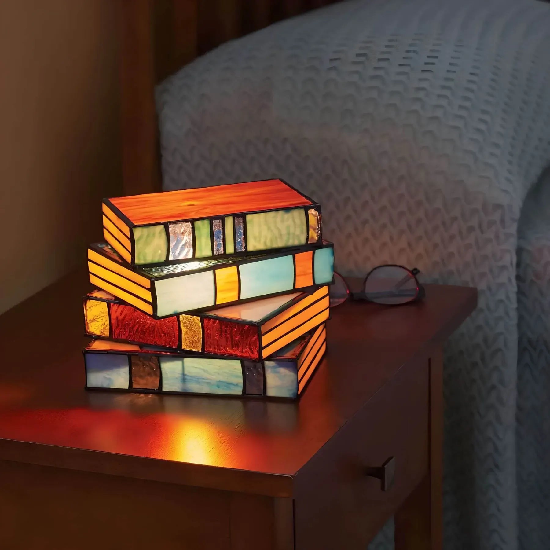 Lampa Książkowa | Lampka Nocna Dekoracyjna-Table Lamp-Polizatto