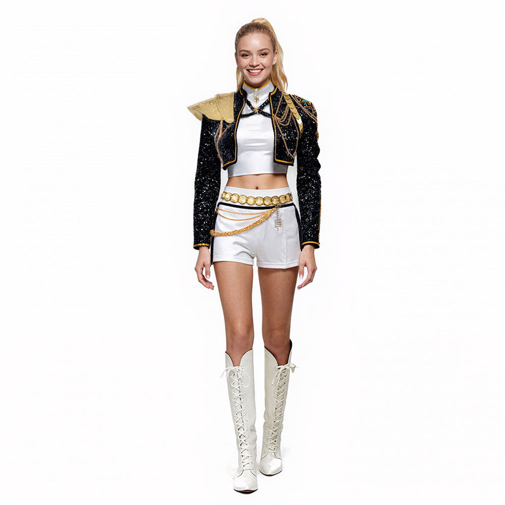 K Pop Demon Hunters Cosplay | Strój Dla Dziewczynki-Costume-Polizatto