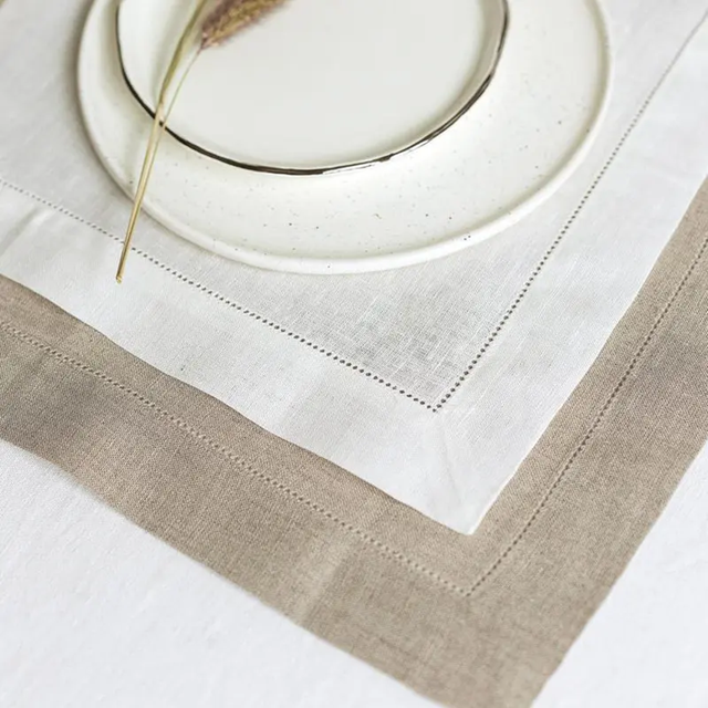 Podkładki Na Stół Zestaw | Serwetki Materiałowe-Placemats-Polizatto