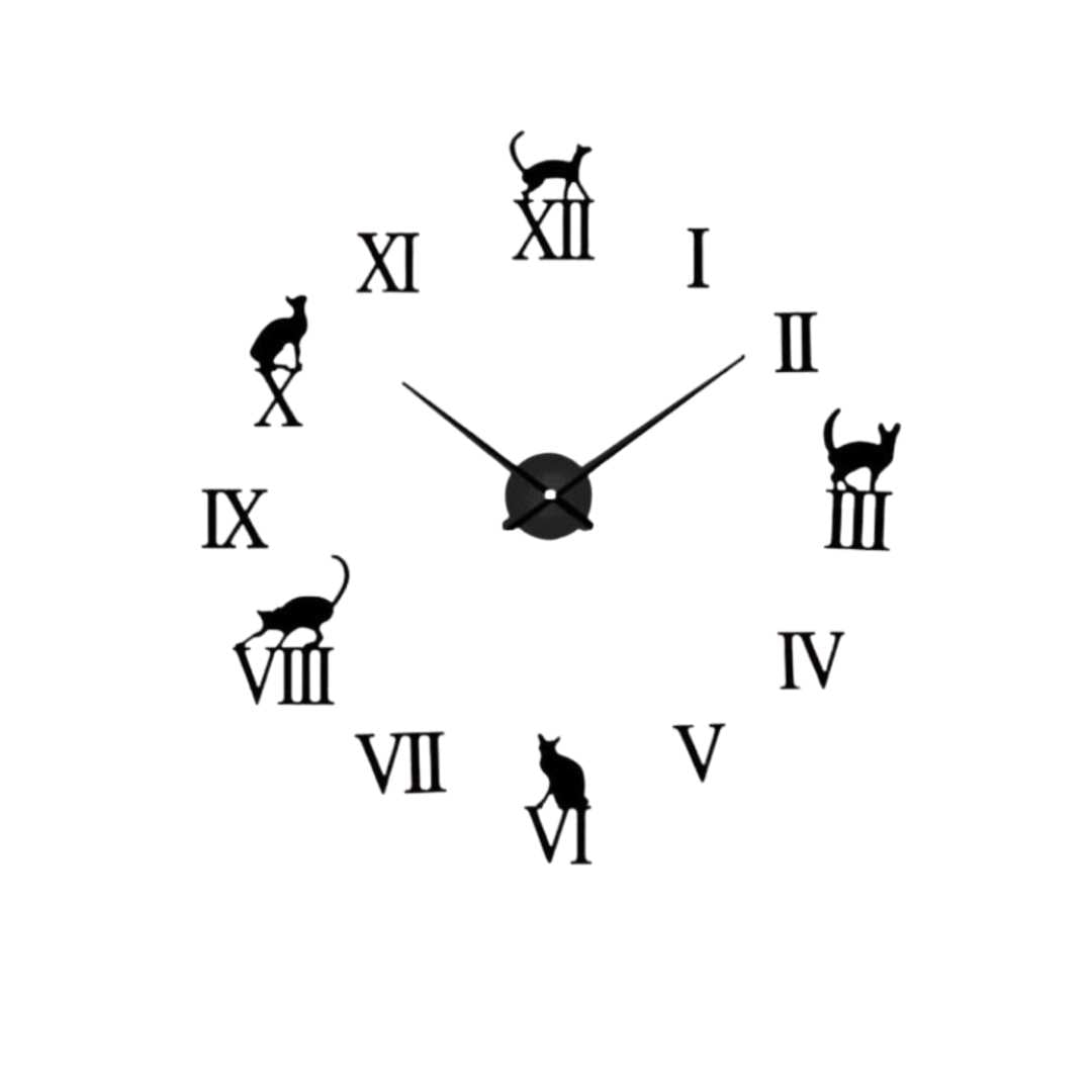 Duży Zegar Na Ścianę | Dekoracja Ścienna-Wall Clock-Polizatto