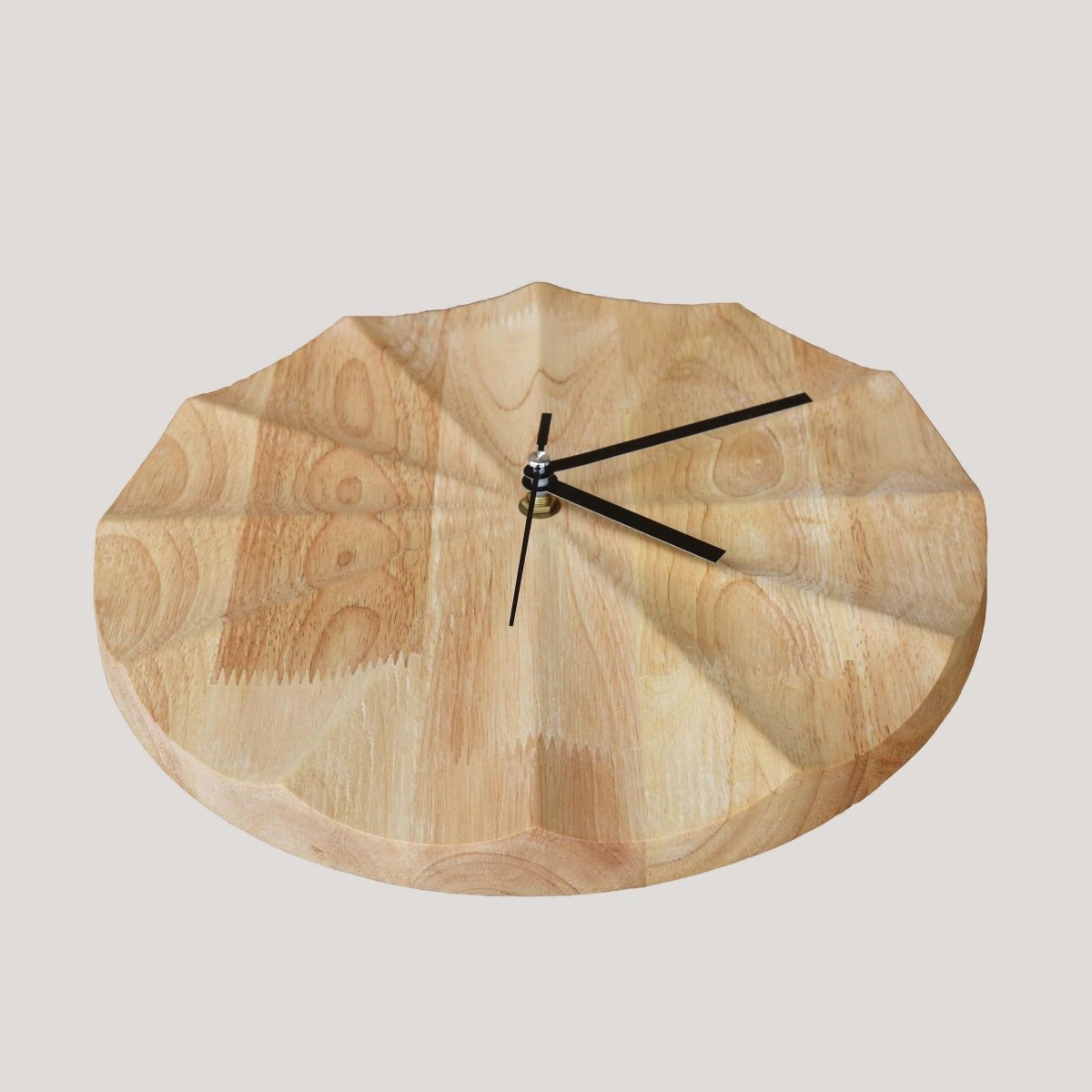 Minimalistyczny Zegar Ścienny | Drewniany Zegar Ścienny-Wall Clock-Polizatto