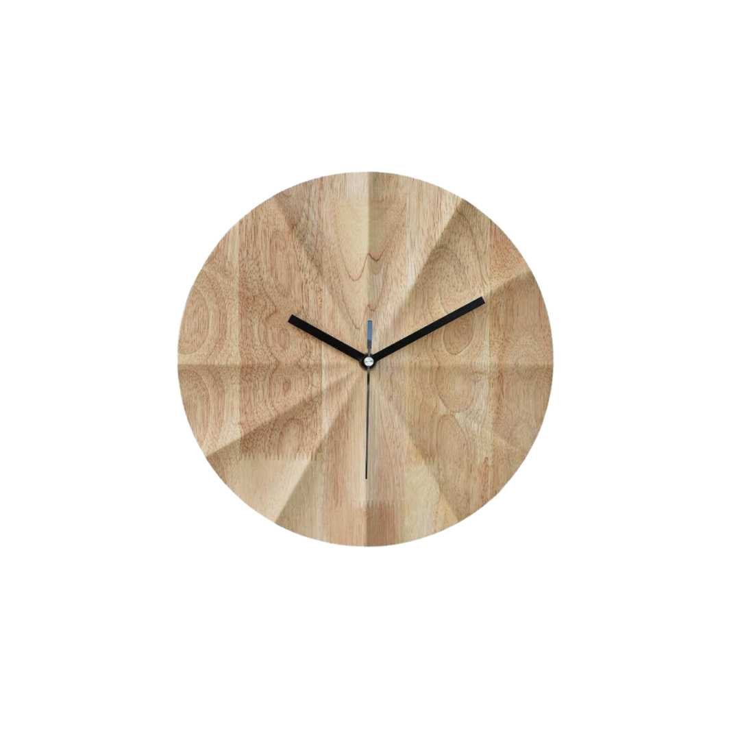 Minimalistyczny Zegar Ścienny | Drewniany Zegar Ścienny-Wall Clock-Polizatto