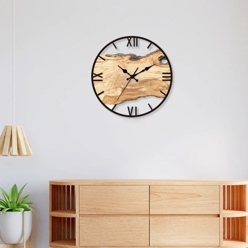 Artystyczny Zegar Ścienny | Zegar Do Salonu-Wall Clock-Polizatto