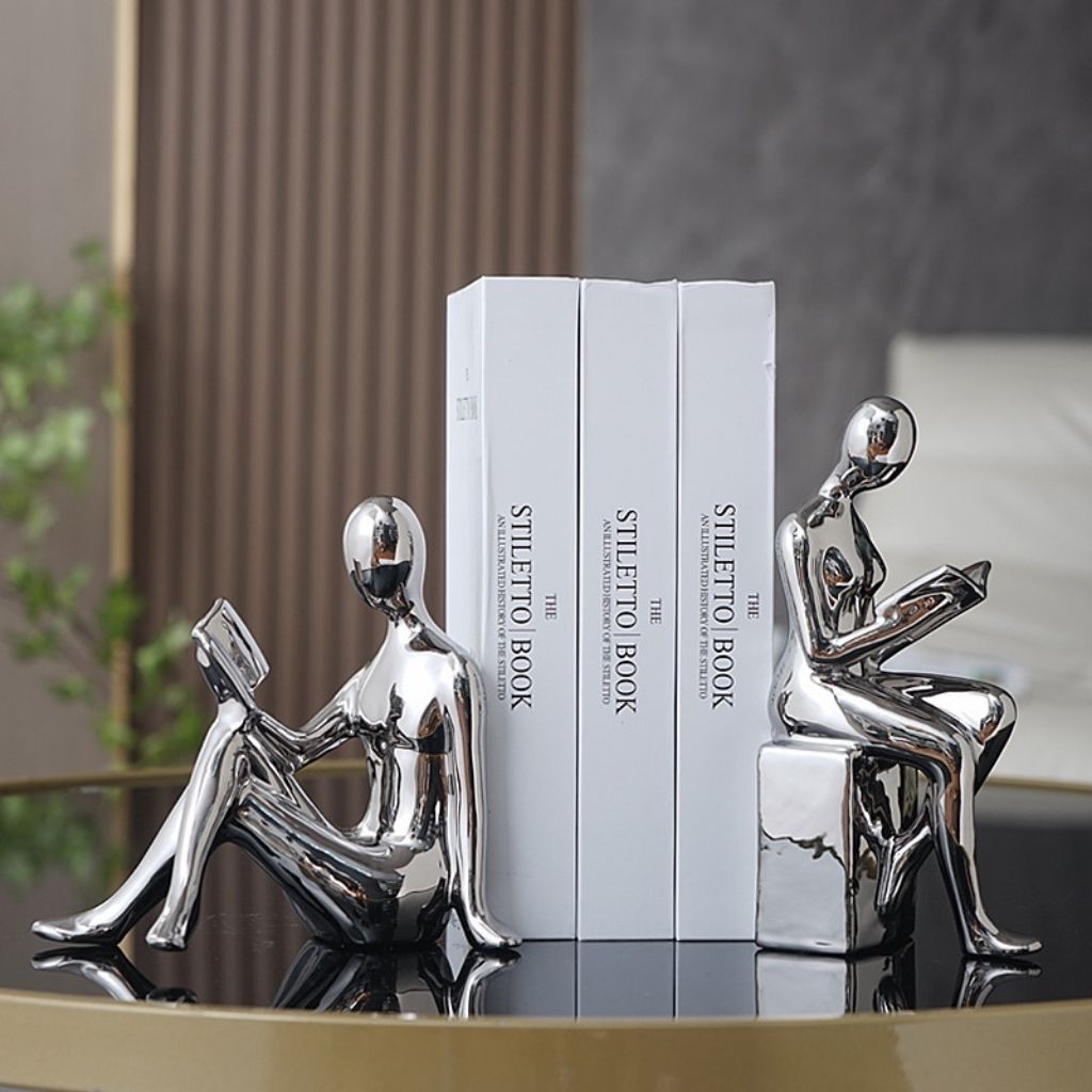 Podpórki Do Książek | Stojak Na Książki-Bookend-Polizatto