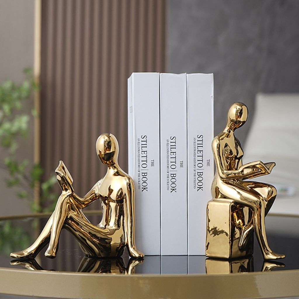 Podpórki Do Książek | Stojak Na Książki-Bookend-Polizatto