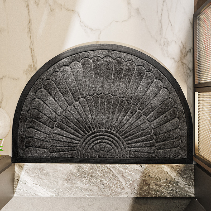 Wycieraczka Półkolista | Dywanik Do Przedpokoju Geometryczny-Door Mat-Polizatto