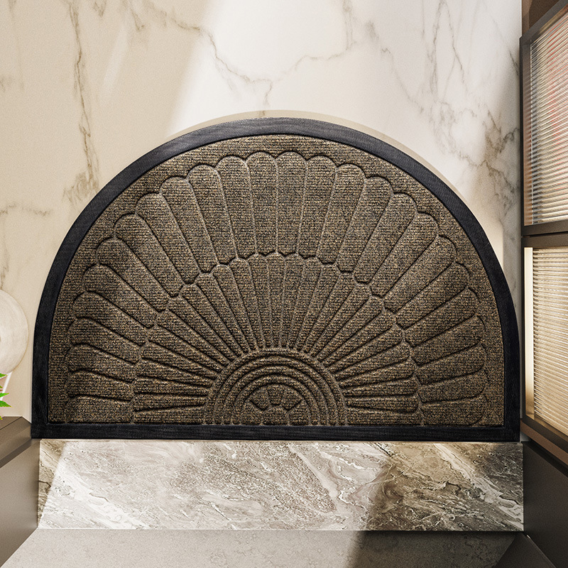 Wycieraczka Półkolista | Dywanik Do Przedpokoju Geometryczny-Door Mat-Polizatto