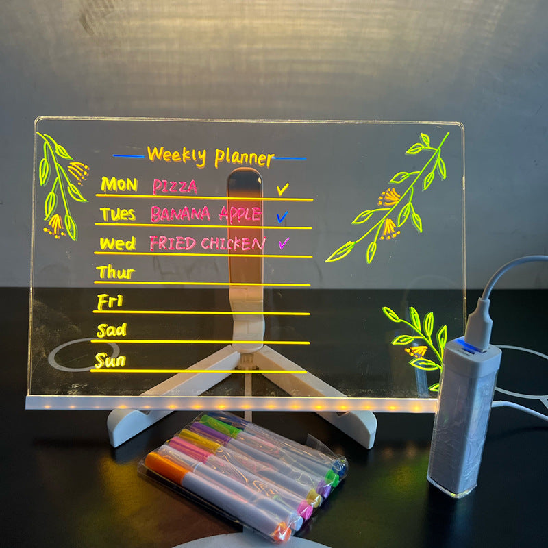 Tablica Led Do Rysowania | Tablica Dla Dzieci-Drawing Tablet-Polizatto