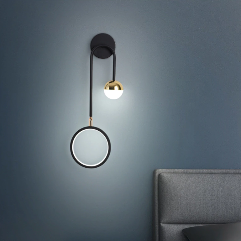 Kinkiet LED Ścienny | Lampa Do Sypialni-Wall Light-Polizatto