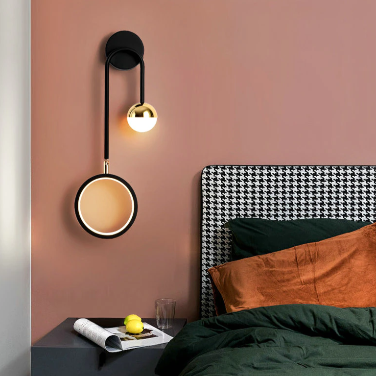 Kinkiet LED Ścienny | Lampa Do Sypialni-Wall Light-Polizatto