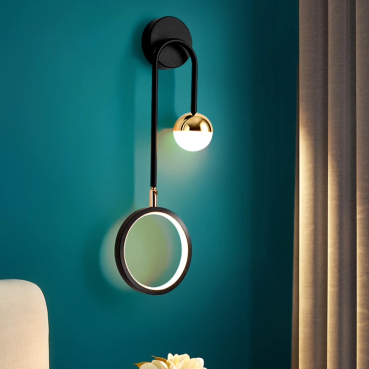 Kinkiet LED Ścienny | Lampa Do Sypialni-Wall Light-Polizatto