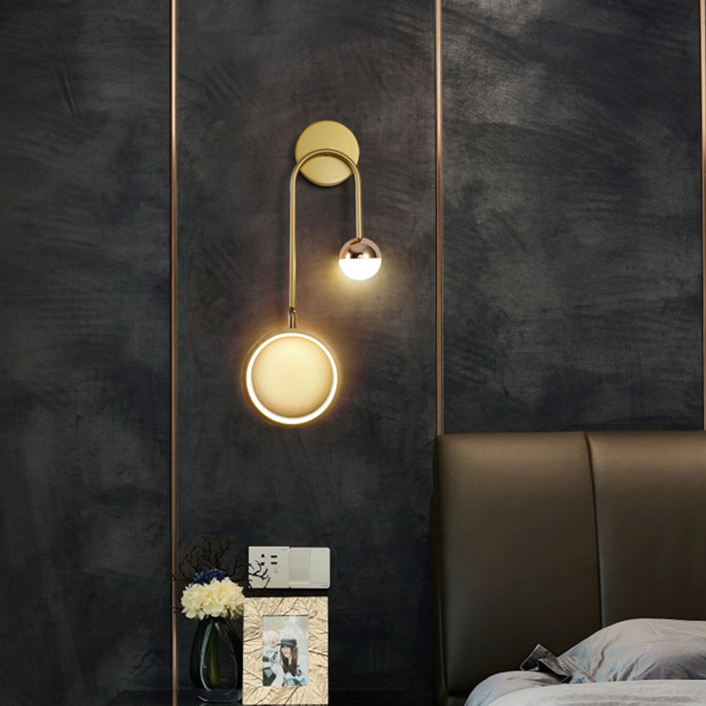 Kinkiet LED Ścienny | Lampa Do Sypialni-Wall Light-Polizatto