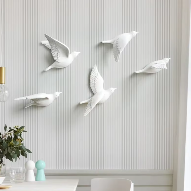 Dekoracje Na Ścianę Ptaki | Ozdoby Do Salonu-Home Decor-Polizatto