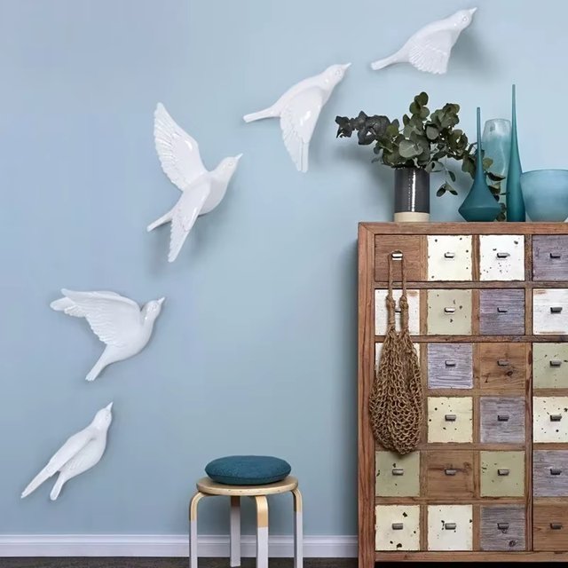 Dekoracje Na Ścianę Ptaki | Ozdoby Do Salonu-Home Decor-Polizatto