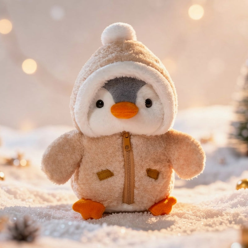 Pluszak Pingwin | Maskotka Dla Niemowlaka-Stuffed Animal-Polizatto