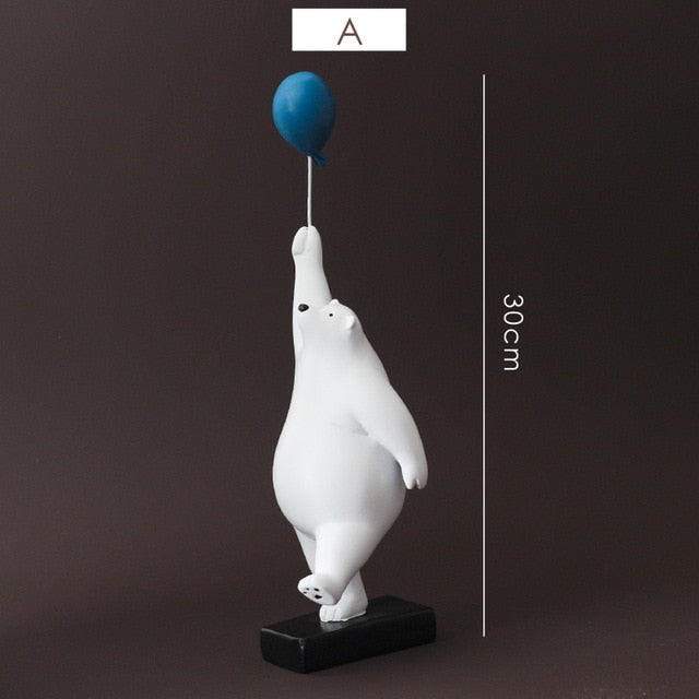 Figurka Miś | Ozdoba Do Domu-Figurine-Polizatto