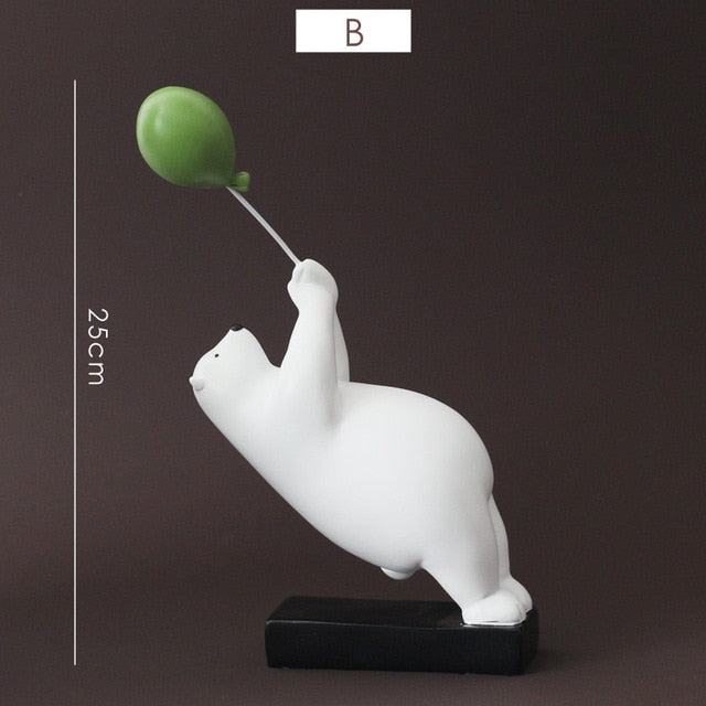 Figurka Miś | Ozdoba Do Domu-Figurine-Polizatto