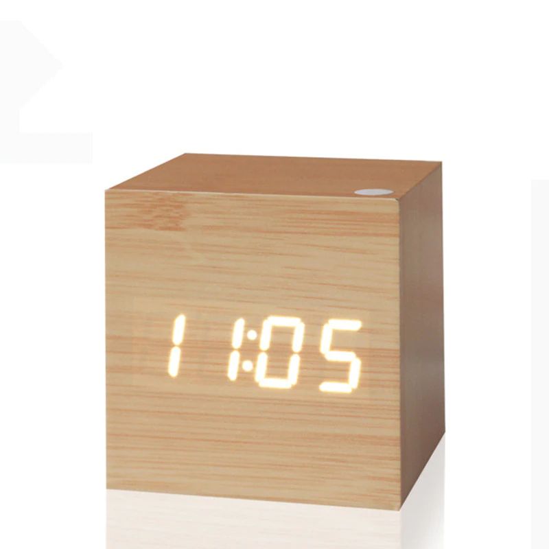 Elektroniczny Zegar LED | Zegar Stołowy-Desk Clock-Polizatto