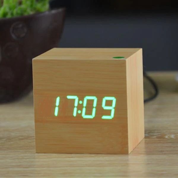Elektroniczny Zegar LED | Zegar Stołowy-Desk Clock-Polizatto