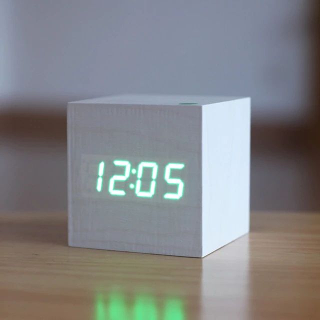 Elektroniczny Zegar LED | Zegar Stołowy-Desk Clock-Polizatto