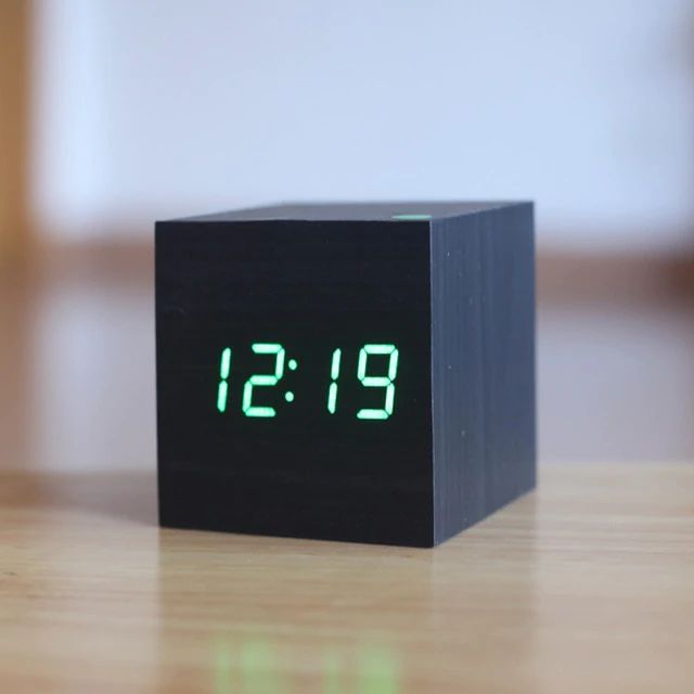Elektroniczny Zegar LED | Zegar Stołowy-Desk Clock-Polizatto