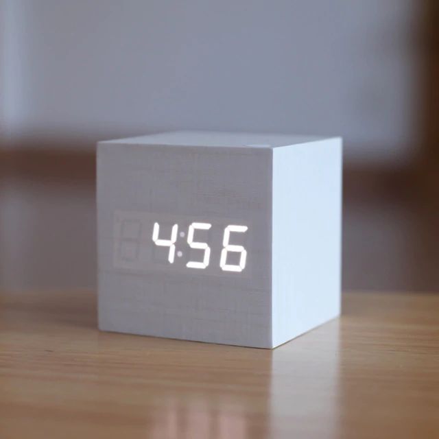 Elektroniczny Zegar LED | Zegar Stołowy-Desk Clock-Polizatto