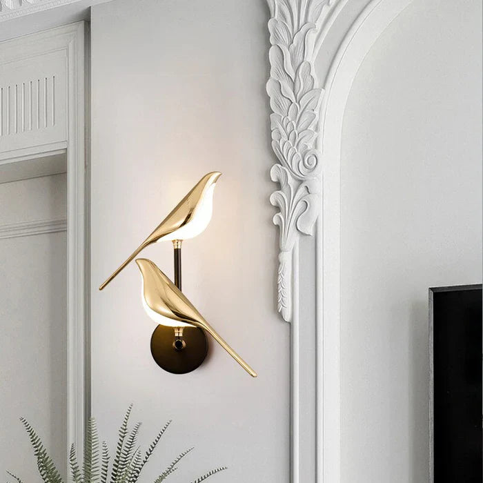 Kinkiet Ścienny Ptak | Lampa Na Ścianę-Wall Light-Polizatto