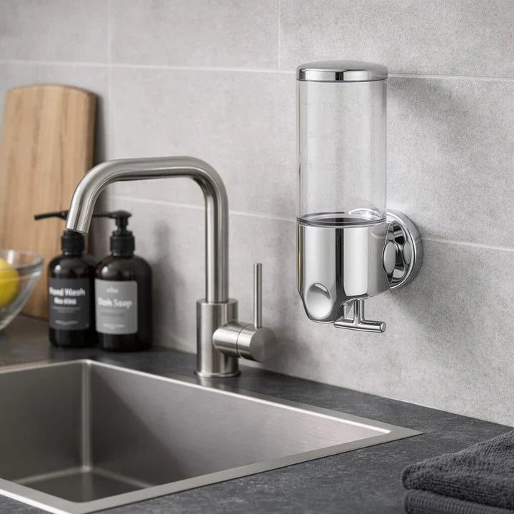 Dozownik Mydła | Dozownik Do Mydła Na Ścianę-Soap Dispenser-Polizatto