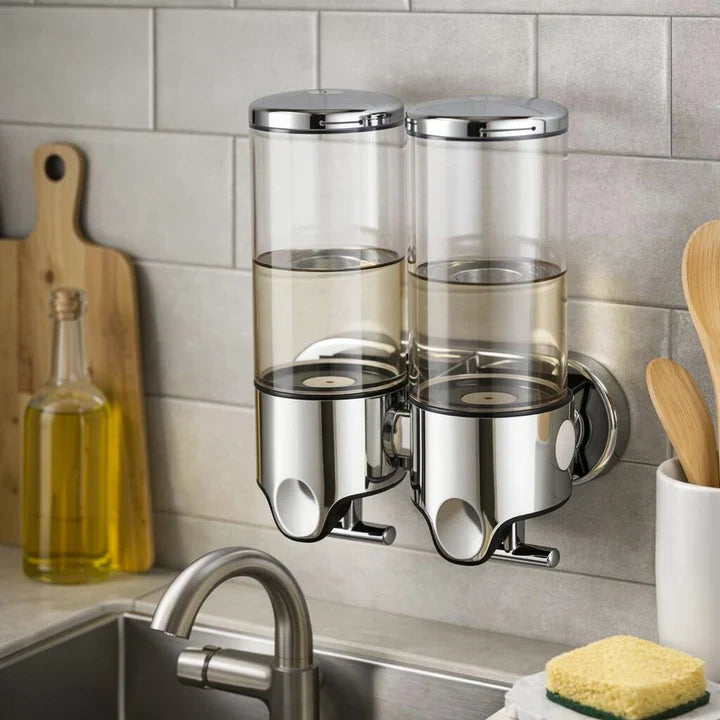 Dozownik Mydła | Dozownik Do Mydła Na Ścianę-Soap Dispenser-Polizatto