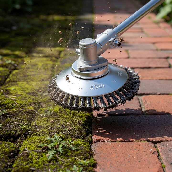 Szczotka Do Chwastów | Szczotka Do Kostki Brukowej-Garden Tools-Polizatto