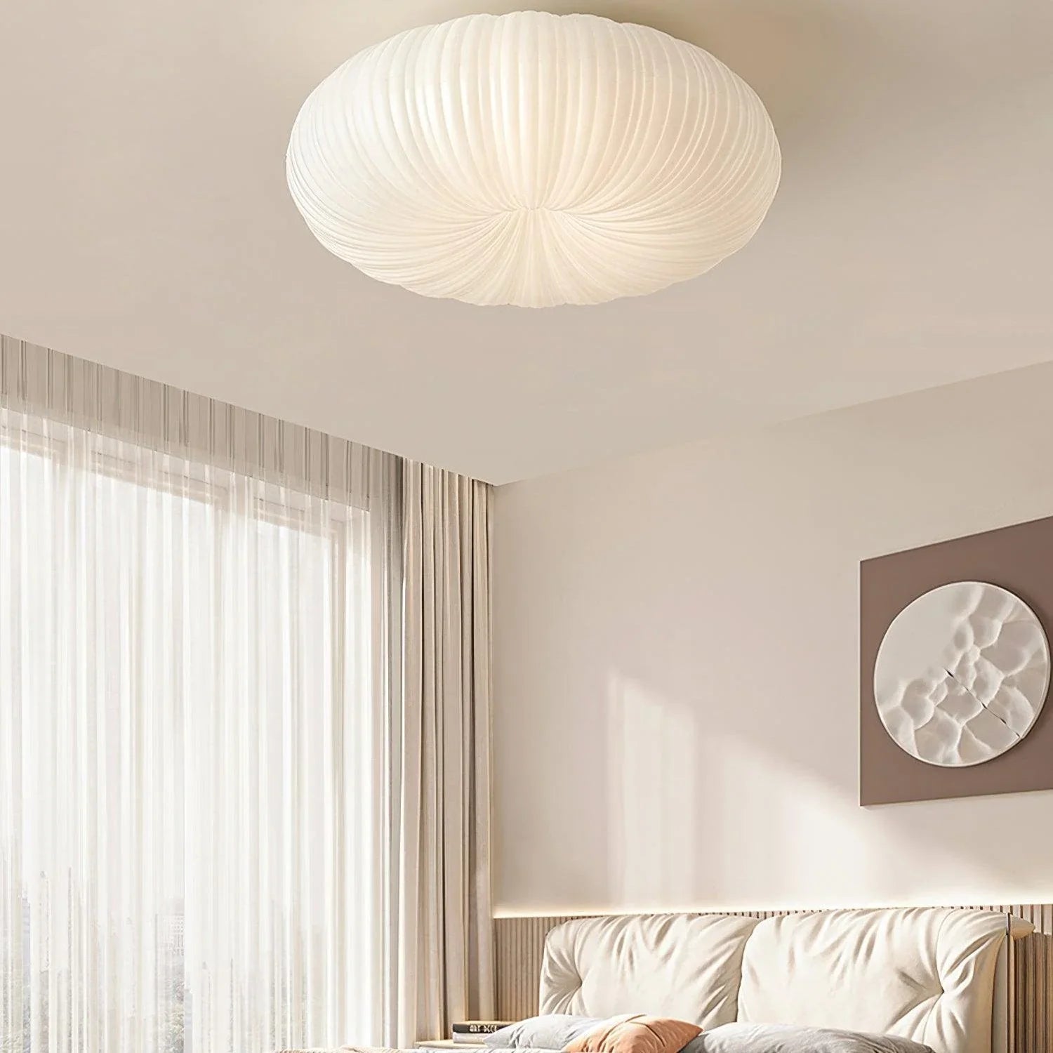 Lampa Sufitowa Japandi | Lampa Sufitowa Do Sypialni-Ceiling Light-Polizatto