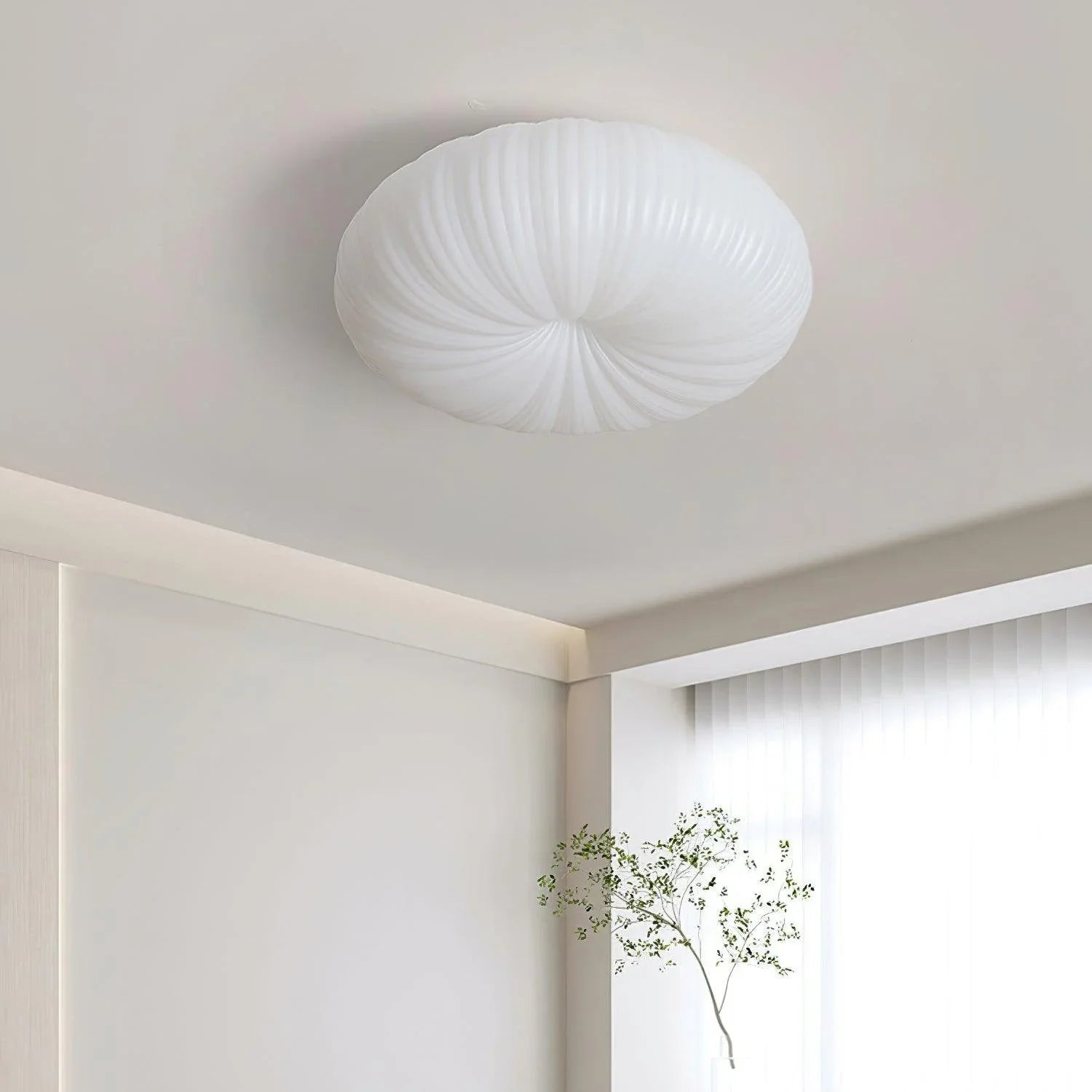Lampa Sufitowa Japandi | Lampa Sufitowa Do Sypialni-Ceiling Light-Polizatto