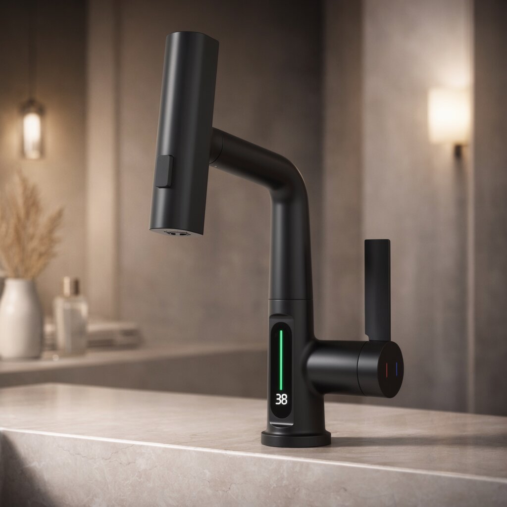 Bateria Kuchenna | Bateria Kuchenna Z Wyciąganą Wylewką-Faucet-Polizatto